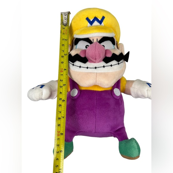 Little Buddy Wario Plush Super Mario Bros. 9" Nintendo Original 2012 Clean EUC - Picture 8 of 8